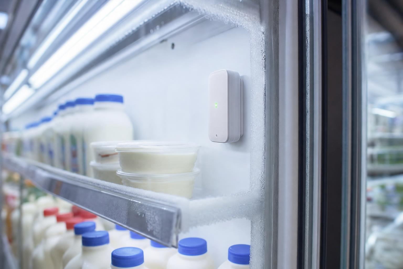 Trådlös temperatursensor i kylen